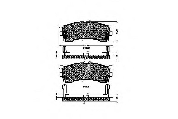 Brake Pad Set