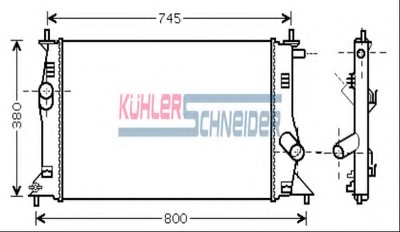 engine cooling Radiator