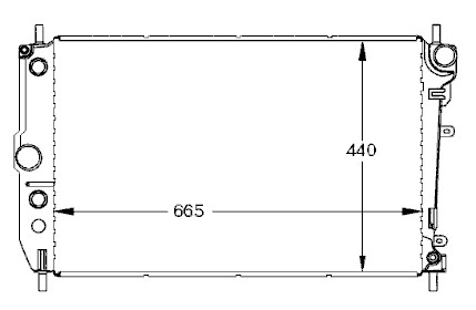 engine cooling Radiator