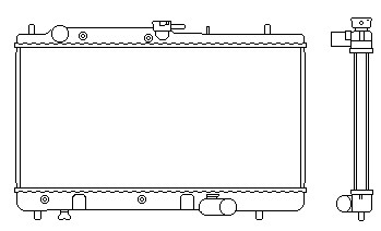 engine cooling Radiator