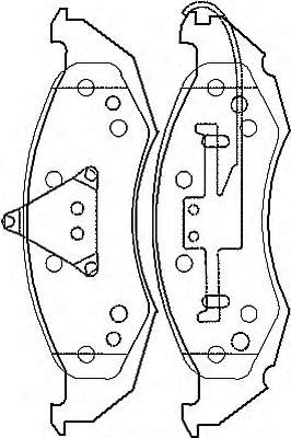 Brake Pad Set