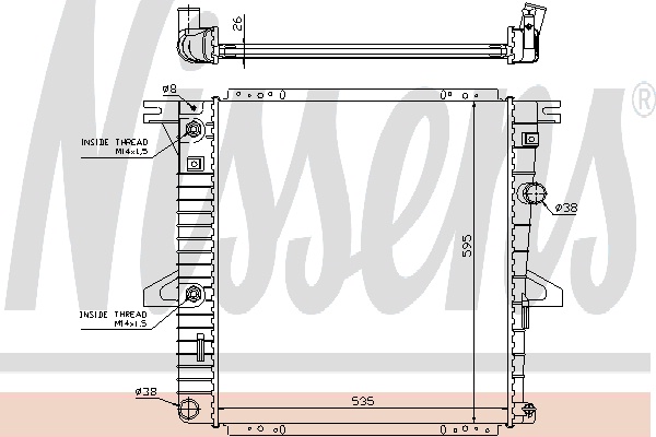 engine cooling Radiator