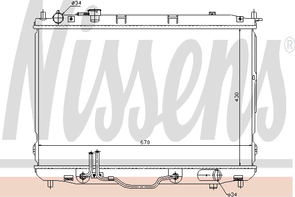 engine cooling Radiator