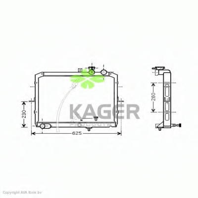 engine cooling Radiator