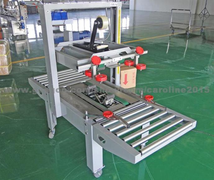FXJ6050 Adhesive Tape Carton Sealer Semi Automatic Box Sealing Machine for Sale 