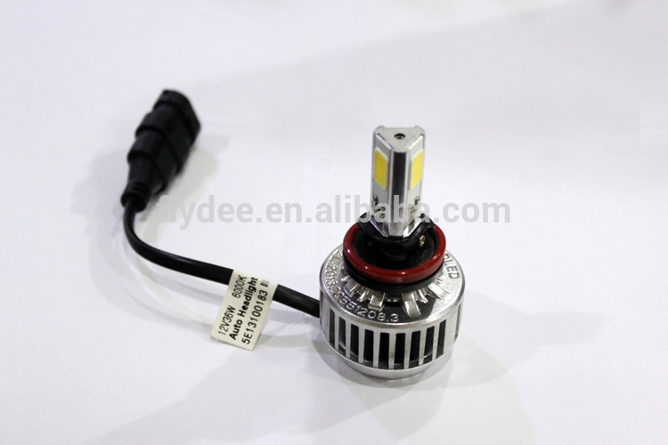 36W 3000lm H7 H8 H9 H11 9005 9006 HB4 HB3 H4 LED Car Headlight Bulbs for BMW, Toyota, Citroen