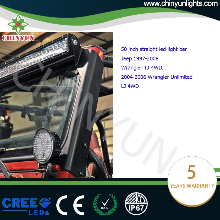 50 light bar mount tj