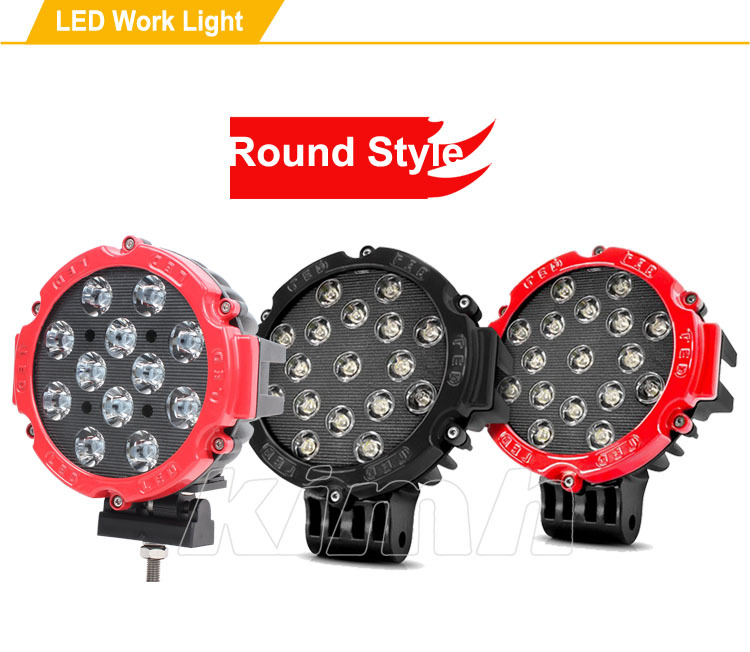 60W 51W led Work light Show-1