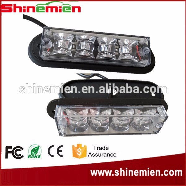 new lens cree 4 led strobe lightehead11