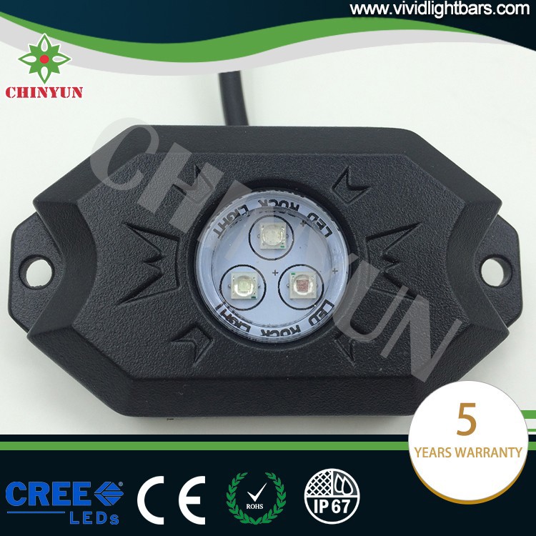 Mini RGB Colormorph Led Rock Light 06