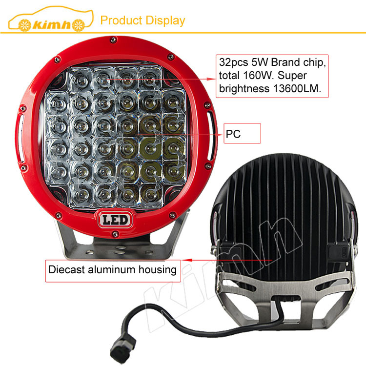 led headlamp 9 inch