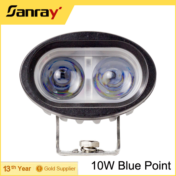 10W blue point led work light 