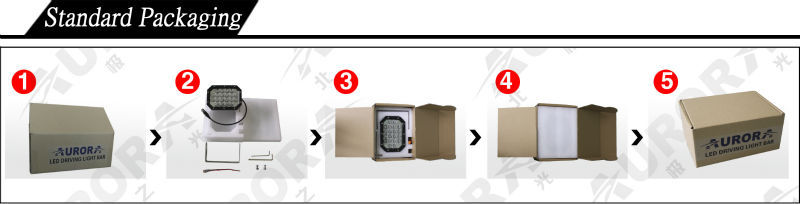 Hot-selling E-mark IP69K 6inch 60W Quad light led work led light for car