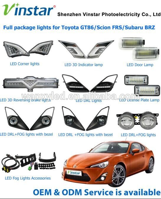 toyota FT86 all models