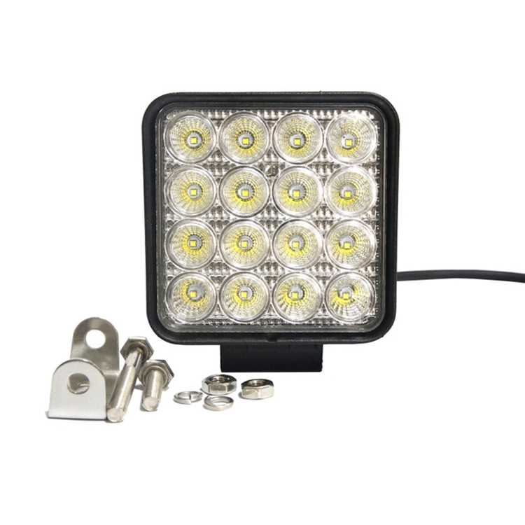 48w led work lighting 4000 lumen spot beam/flood beam IP67 for offroad LY8048FLOOD (1)