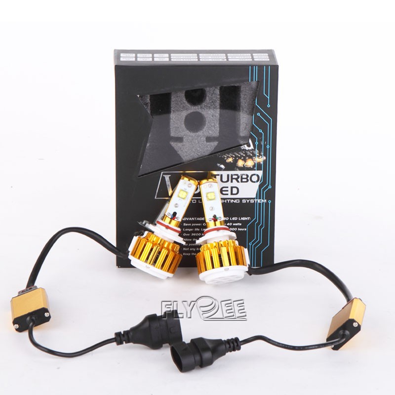 Golden V16 Turbo 9005 9006 HB3 HB4 8-36V 4800LM 40W Cree LED Headlight(5).jpg