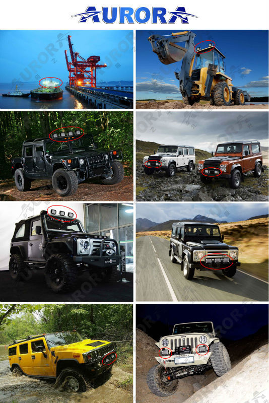 Hot-selling E-mark IP69K 6inch 60W Quad light led work led light for car