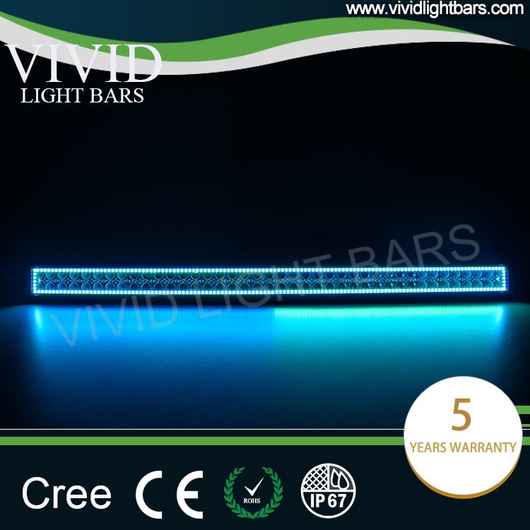 40 inch led light bar with RGB halos 04