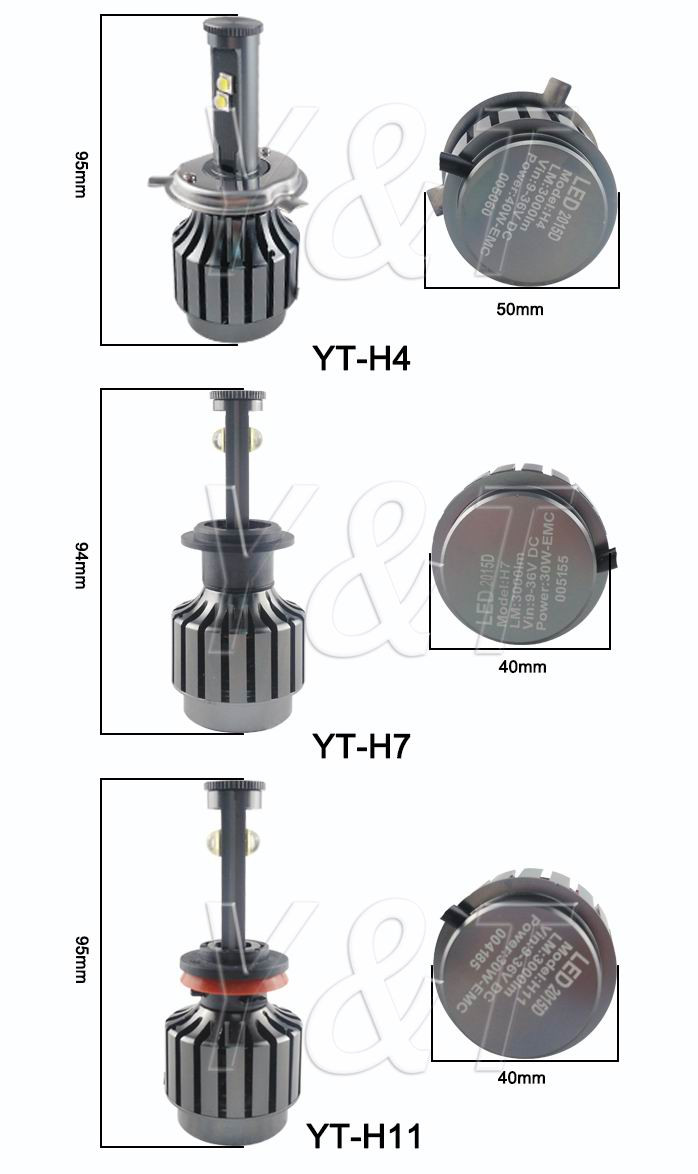 all in one h1 car headlight