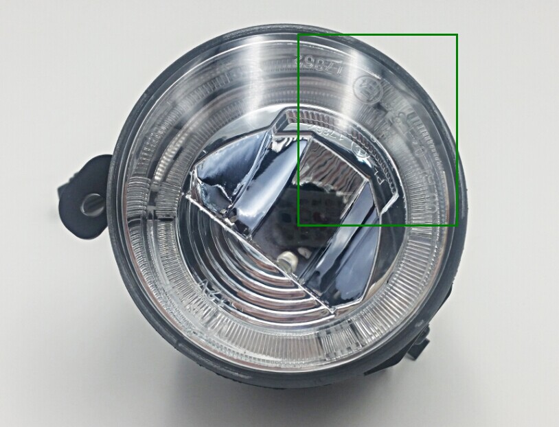 E4 approve led golf5 drl fog light