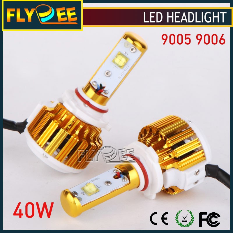 Golden V16 Turbo 9005 9006 HB3 HB4 8-36V 4800LM 40W Cree LED Headlight(1).jpg
