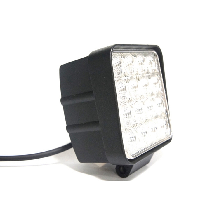 factory price 48w led work lighting 4000 lumen spot beam/flood beam IP67 for 4x4 offroad LY8048FLOOD (2)
