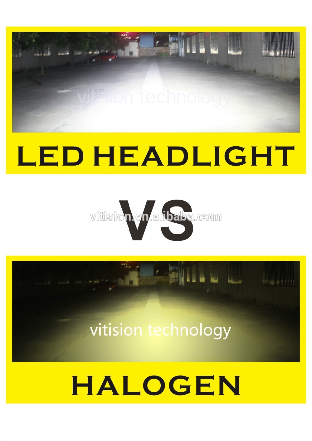 40w 3840lumen per bulb super bright high power led headlight bulb h7