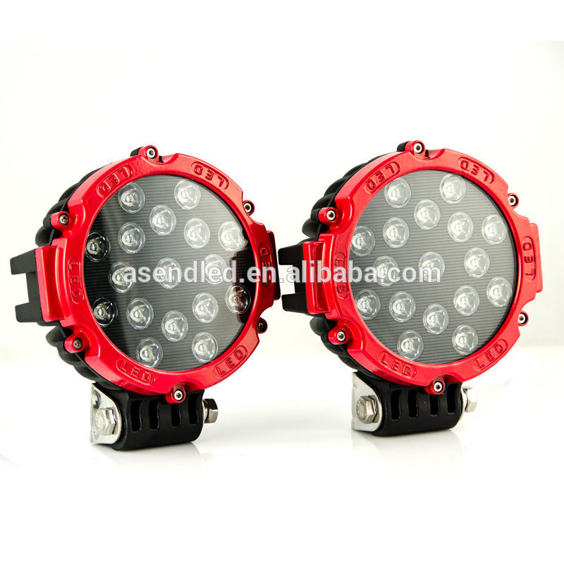 51w led work light round lightstorm car led light 3w spot/flood beam for offroad cool style(1).jpg