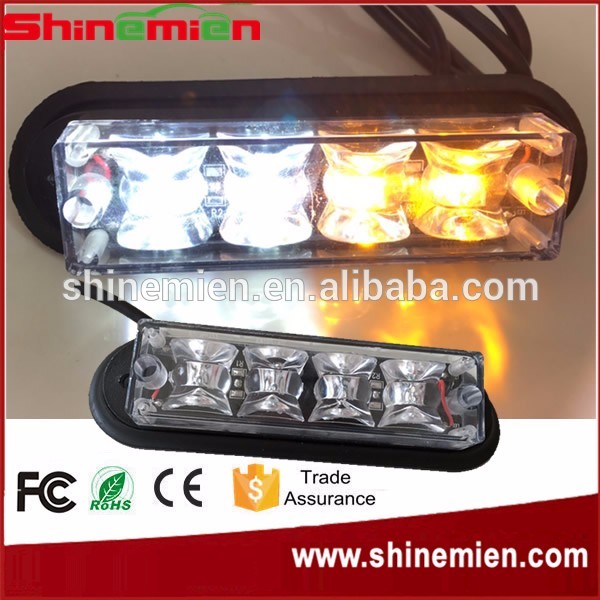 new lens cree 4 led strobe lightehead4