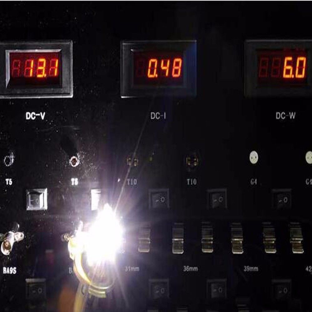 2016 Cheap Hi/Lo Beam 12v 130lm H4 Motorcycle Headlight 6W COB LED Front Light Bulb Lamp