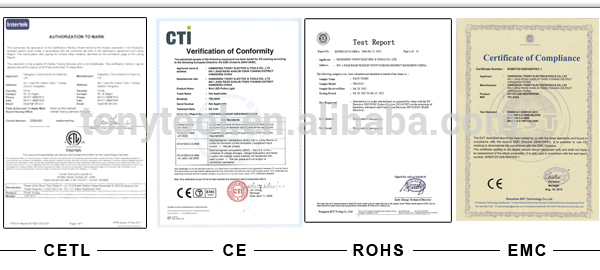 Hangzhou tonny Waterproof 6 /12V 1.5A automatic portable car battery charger maintainer