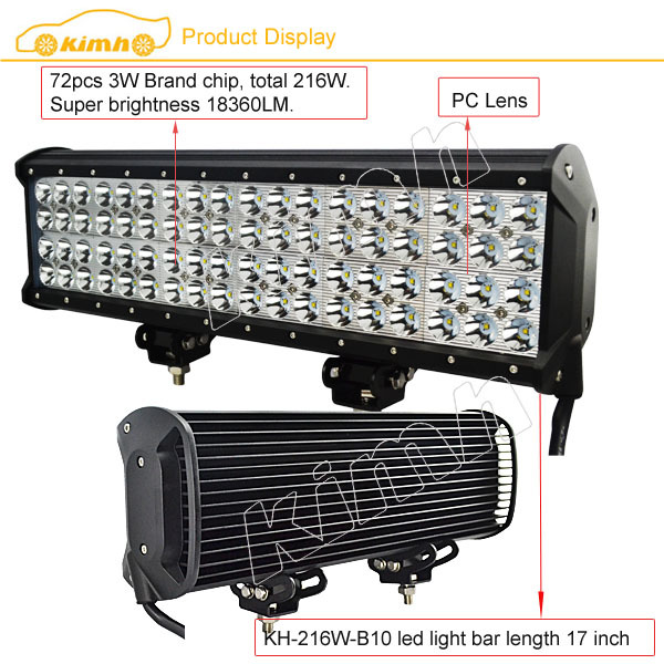 hi/low beam led light bar