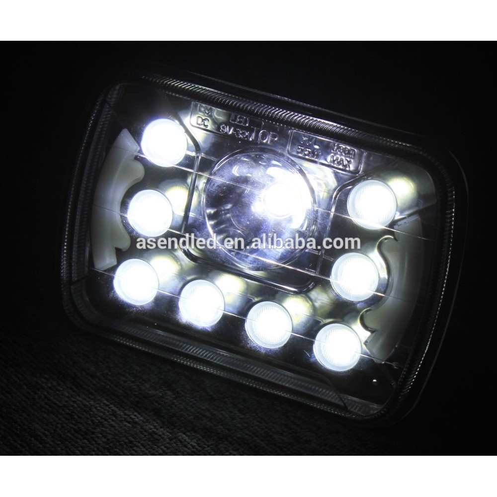 new style 45w led lamp auto parts for Jeep led headlight with angle eye work light led driving light 45w .jpg
