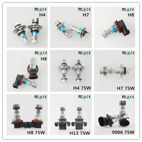 H4 H7 H8 H13 9006 FOG light