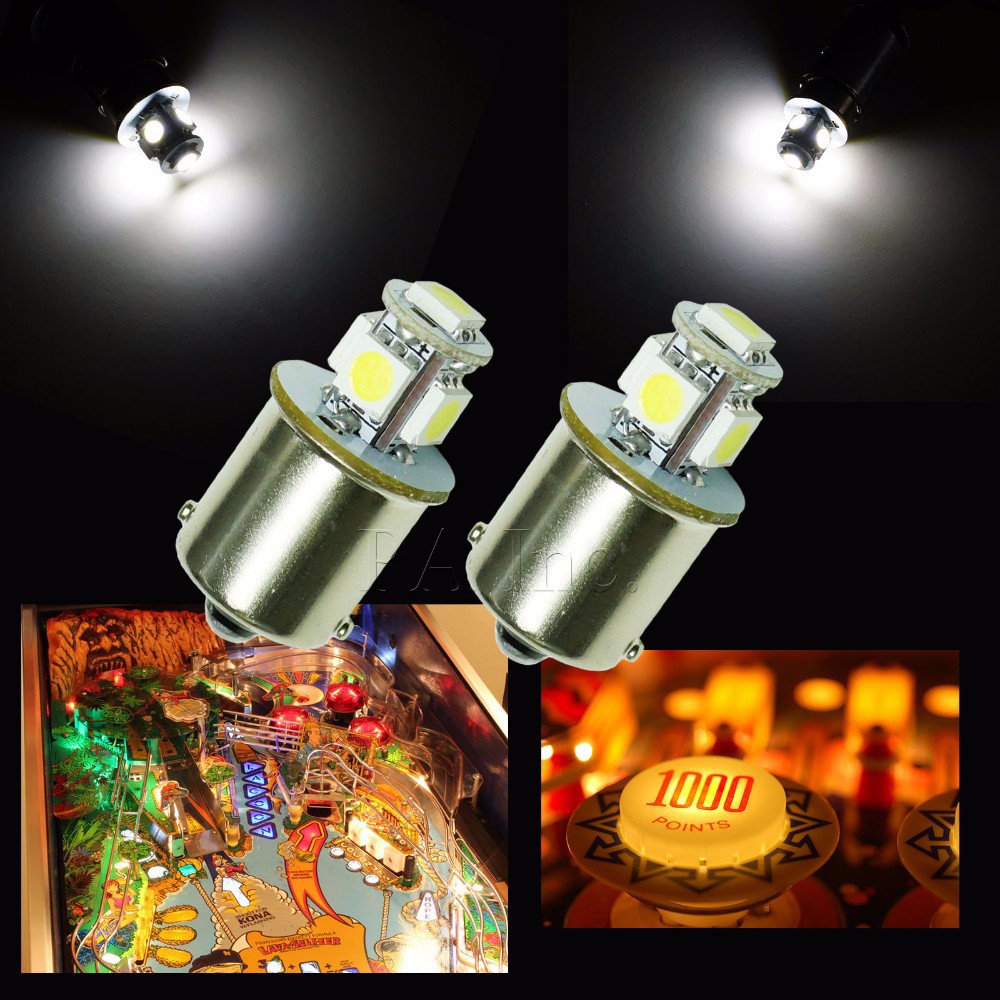 Automobile Lamp Pinball LED Lamps 1156 Ba15s RV Camper Trailer 5SMD 5050 LED Interior Light Bulbs PA Good.jpg