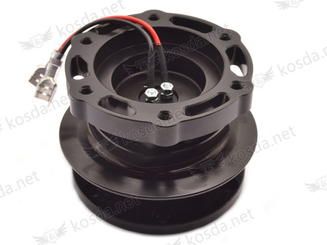 Black Aluminum quick release 4