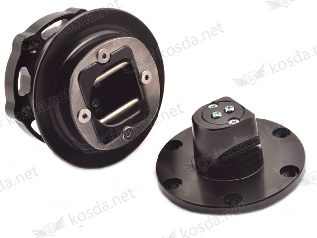 Black Aluminum quick release 5