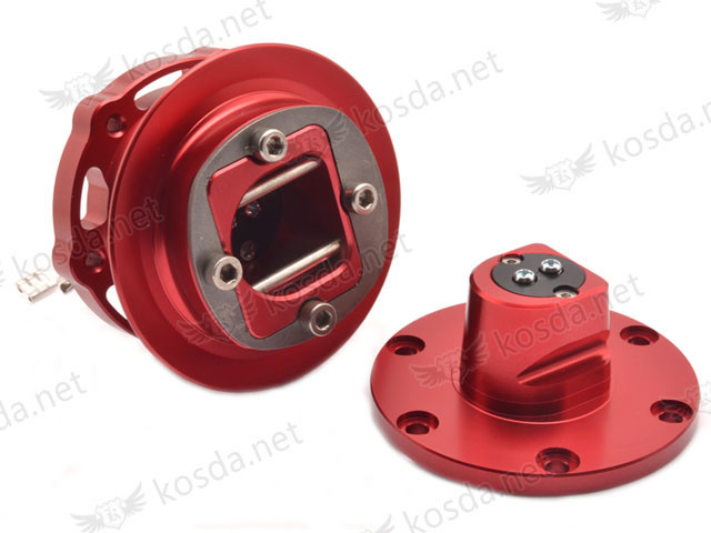 Red Aluminum quick release 1
