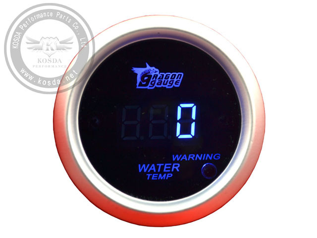 52mm Digital Number Auto Gauge Water Temp 1