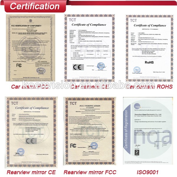 Certification