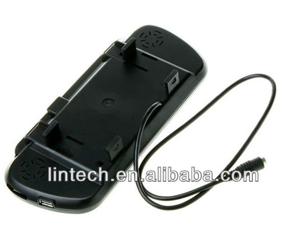 bluetooth car rear view mirror