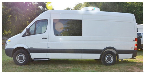 12v roof top air conditioner van