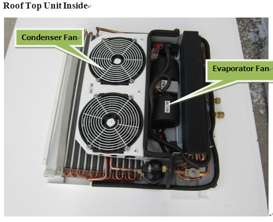 rooftop air conditioning unit for bus