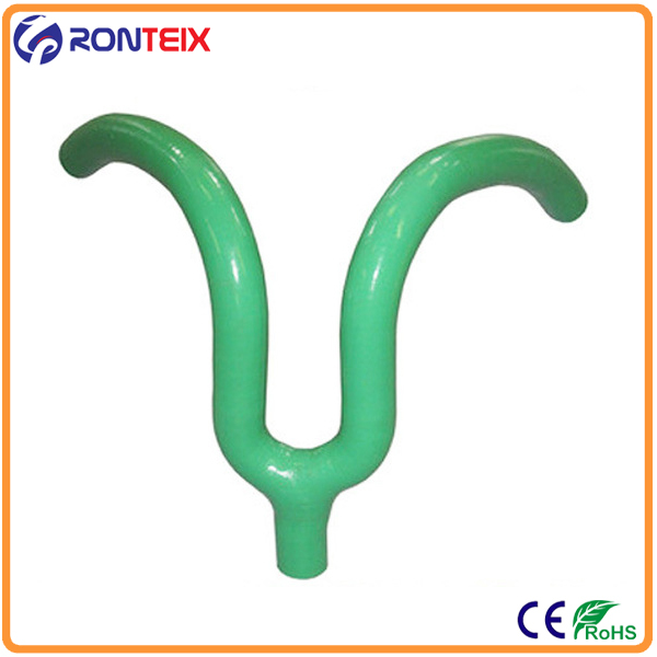 T Shape M shape Silicone Hose in blue colour