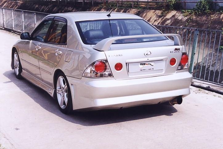 Toyota Altezza IS200-SA Style Rear Bumper (1)