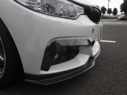 2014-2015 BMW 4 Series Gran Coupe F32 F33 F36 End.cc Style Front Bumper Canards CF (8).jpg