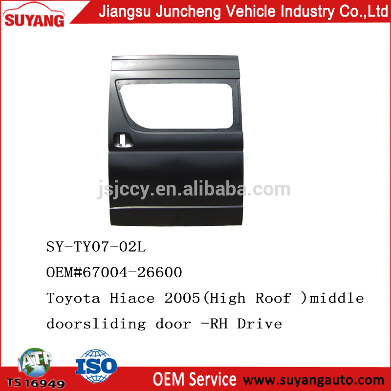 SY-TY07-02L OEM#67004-26600  Toyota Hiace 2005(High Roof )middle doorsliding door -RH Drive.jpg