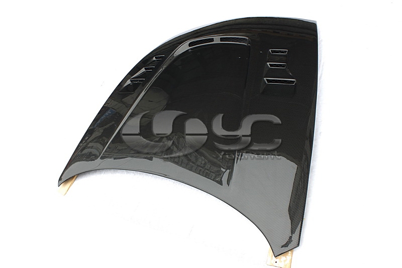 2009-2014 Nissan 370Z Z34 JP-R Style Hood Bonnet CF (10).jpg