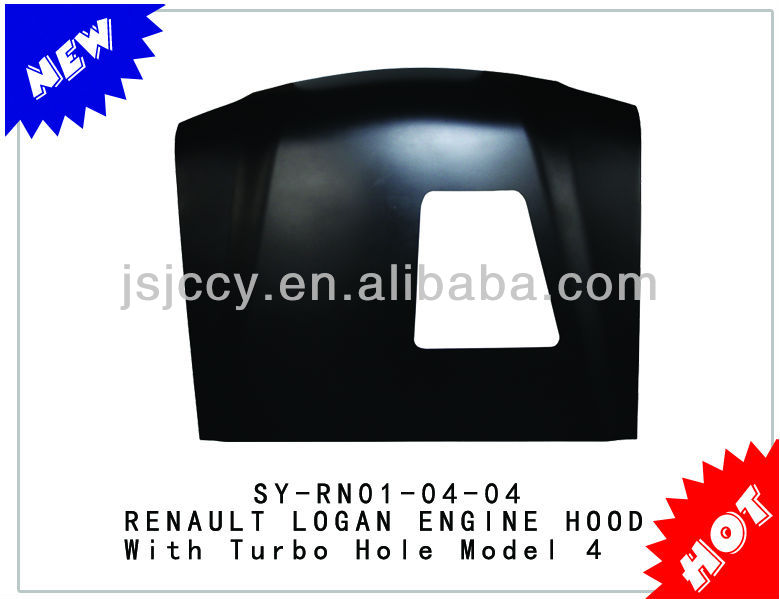 SY-RN01-04-04  RENAULT LOGAN ENGINE HOODwith Turbo Hole Model 4.jpg