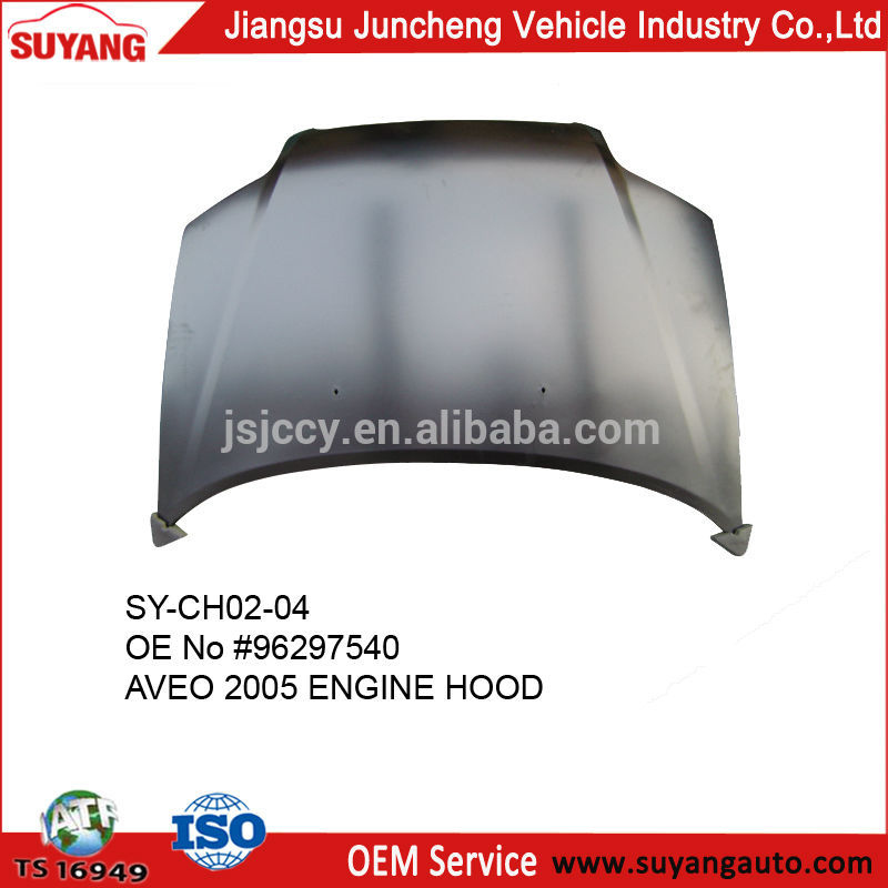 SY-CH02-04 OE No #96297540 AVEO 2005 ENGINE HOOD